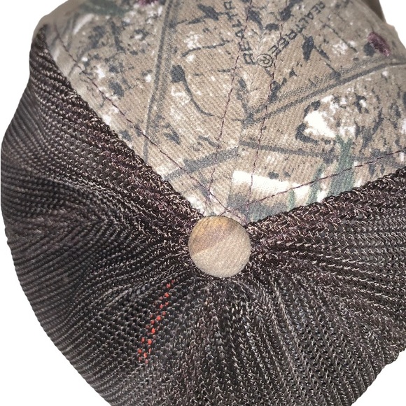 COLUMBIA PFG Camouflage trucker hat men’s size S/m medium - Picture 9 of 14